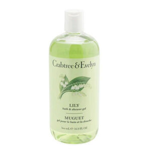 Crabtree & Evelyn Lily Bath Shower Gel Green 16.9 OZ New